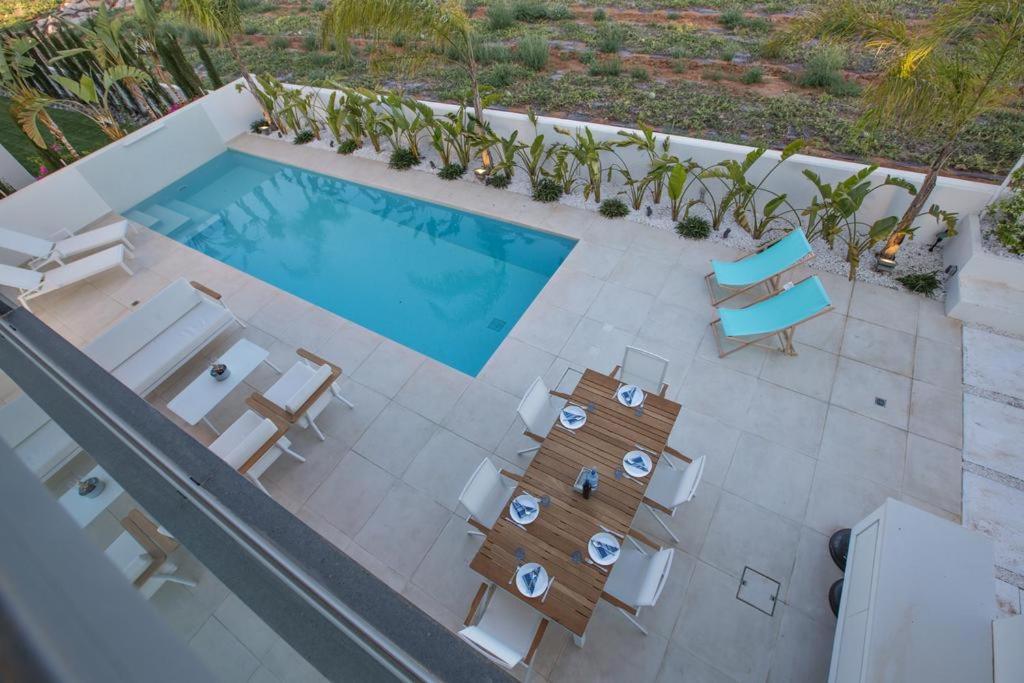 פאראלימני The White H Villa, Protaras, Fresh And Peaceful מראה חיצוני תמונה